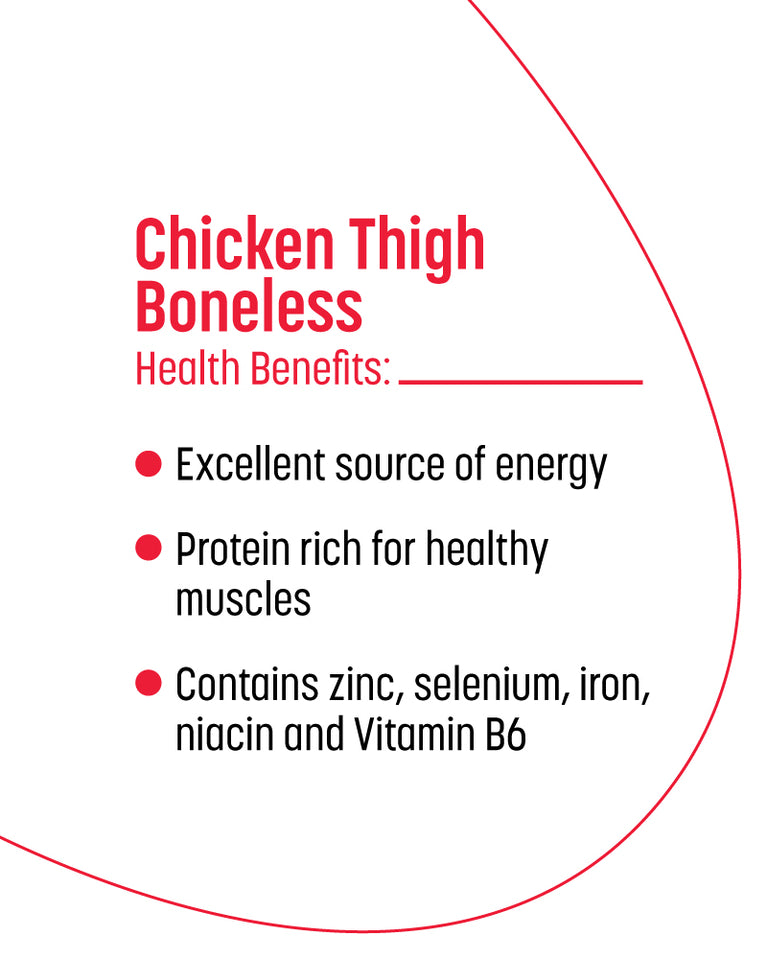 Chicken Thigh Boneless - 500gm