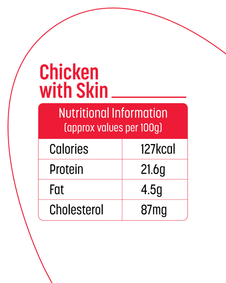 Chicken Curry Cut with Skin - 500gm
