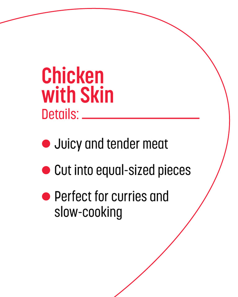 Chicken Curry Cut with Skin - 500gm
