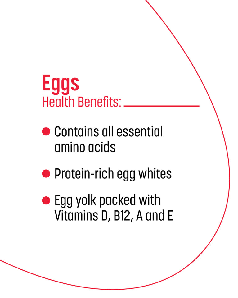 White Eggs - Pack of 6