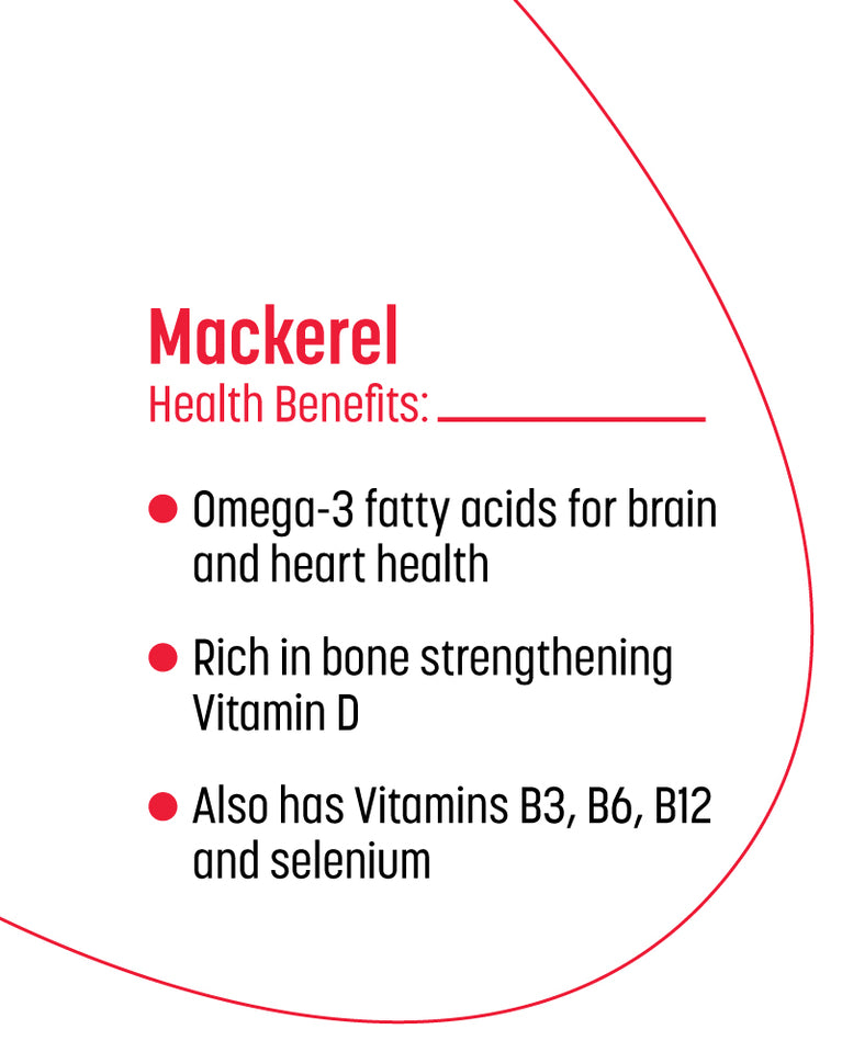 Mackerel Whole Cleaned with Head - 500 gm