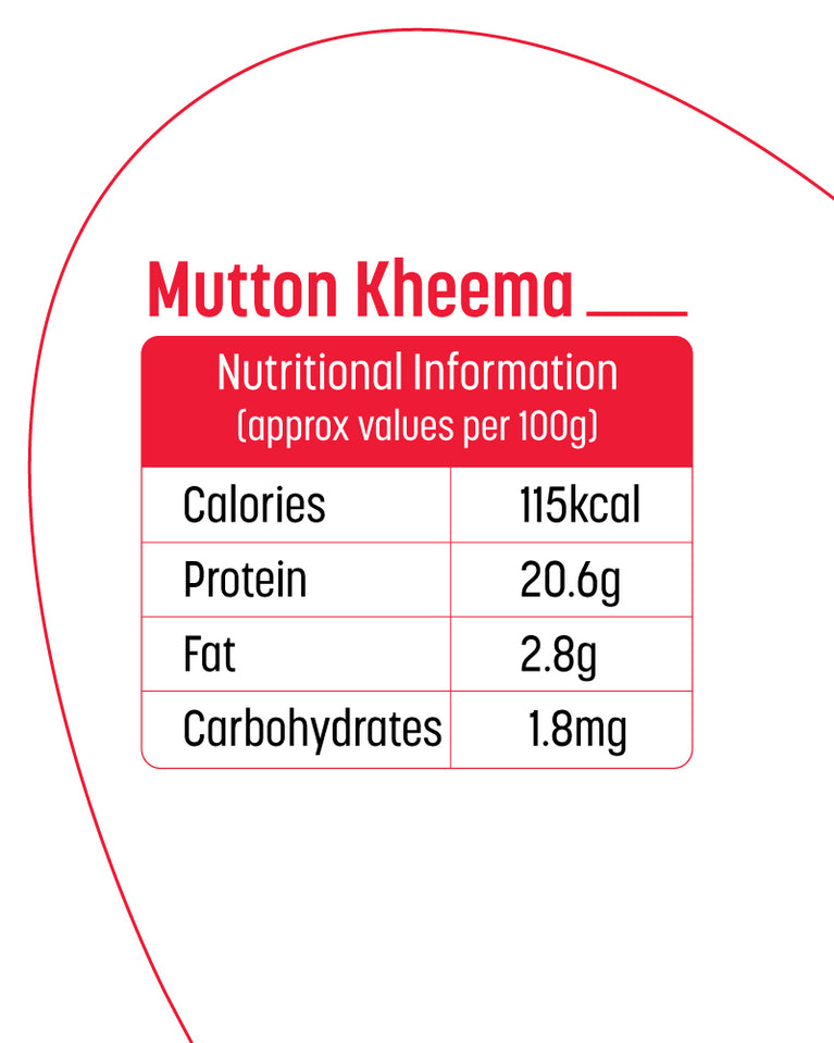 Mutton Keema - Goat - 500gm