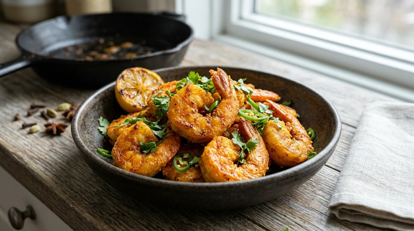 Prawns Fry Recipe: Crispy & Spicy Snack at Home