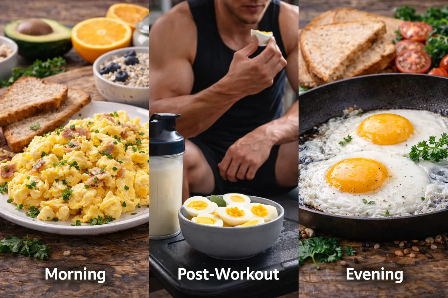 Best Time to Eat Eggs for Protein Absorption & Energy