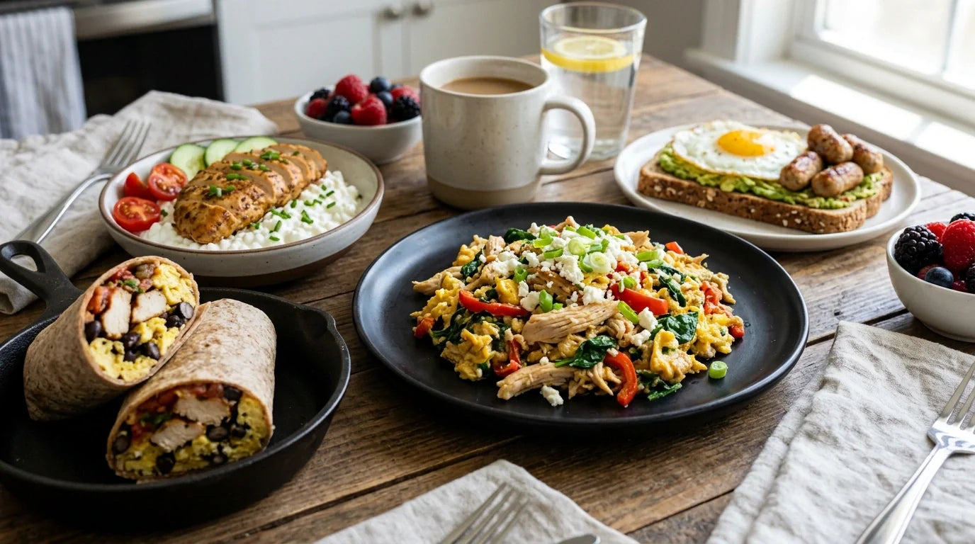 Chicken Breakfast Ideas for High Protein Diets