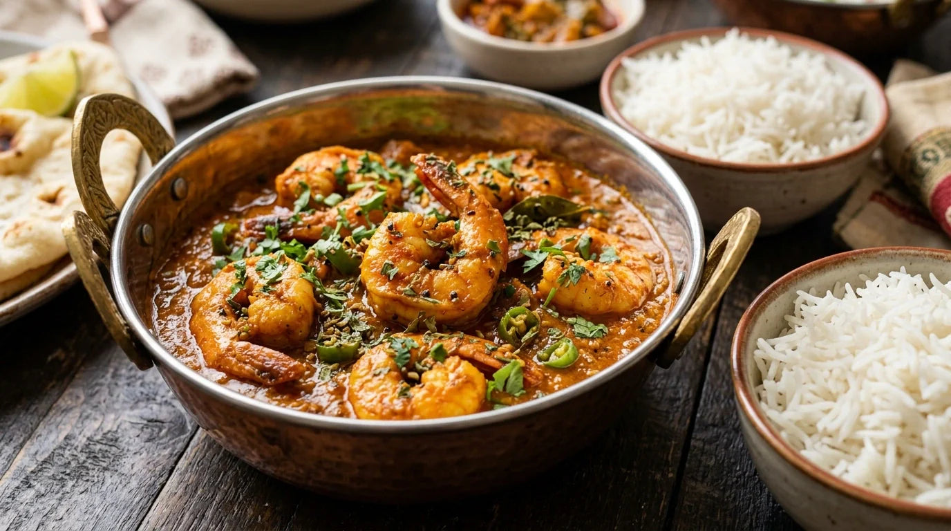 Spicy Prawn Curry Recipe Indian Style