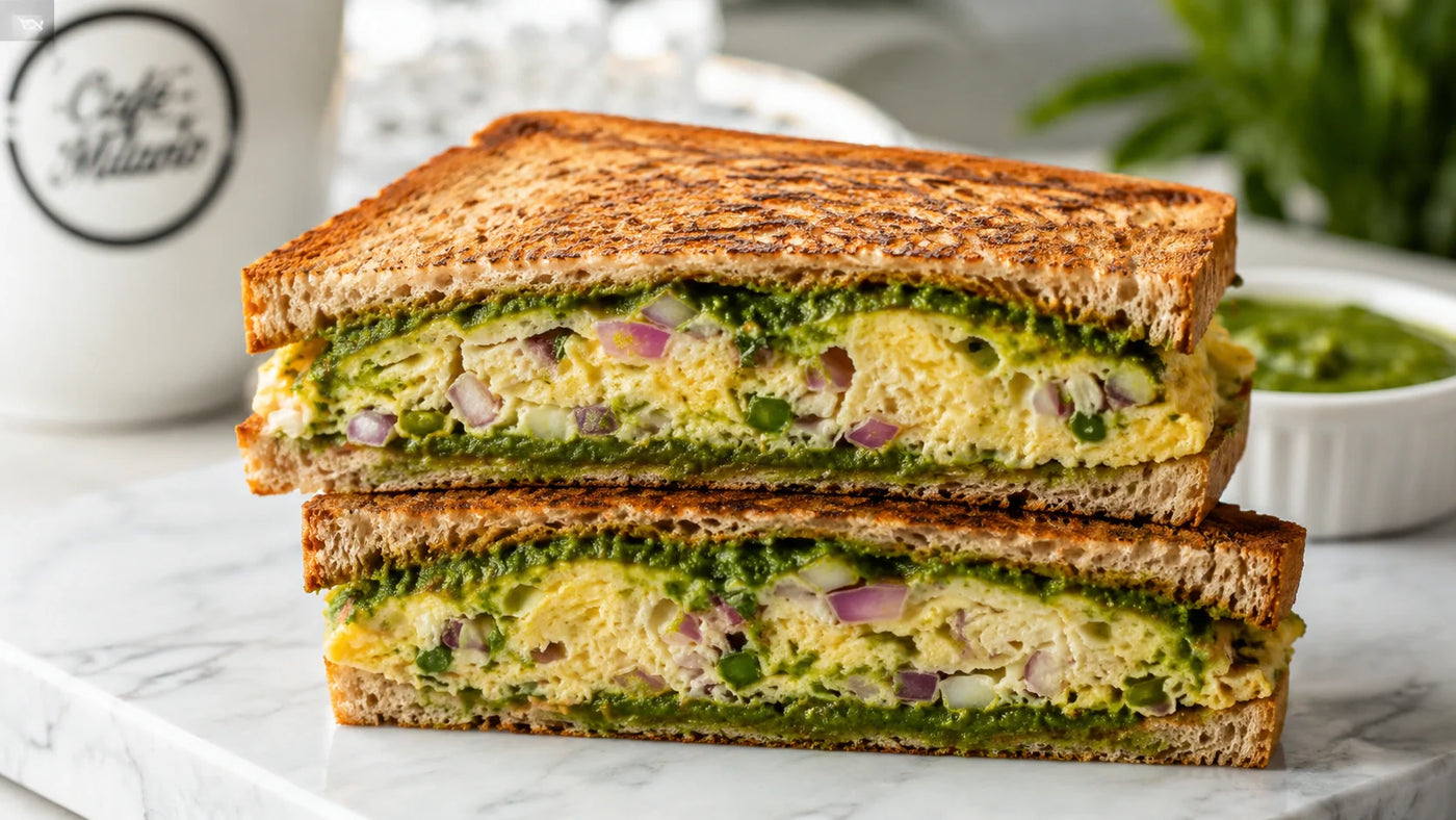 Egg Sandwich Recipe for Healthy Breakfast