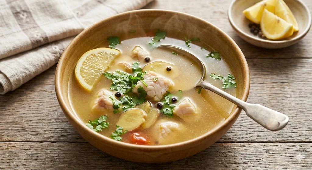 Easy Fish Soup Recipe for Immunity & Gut Health