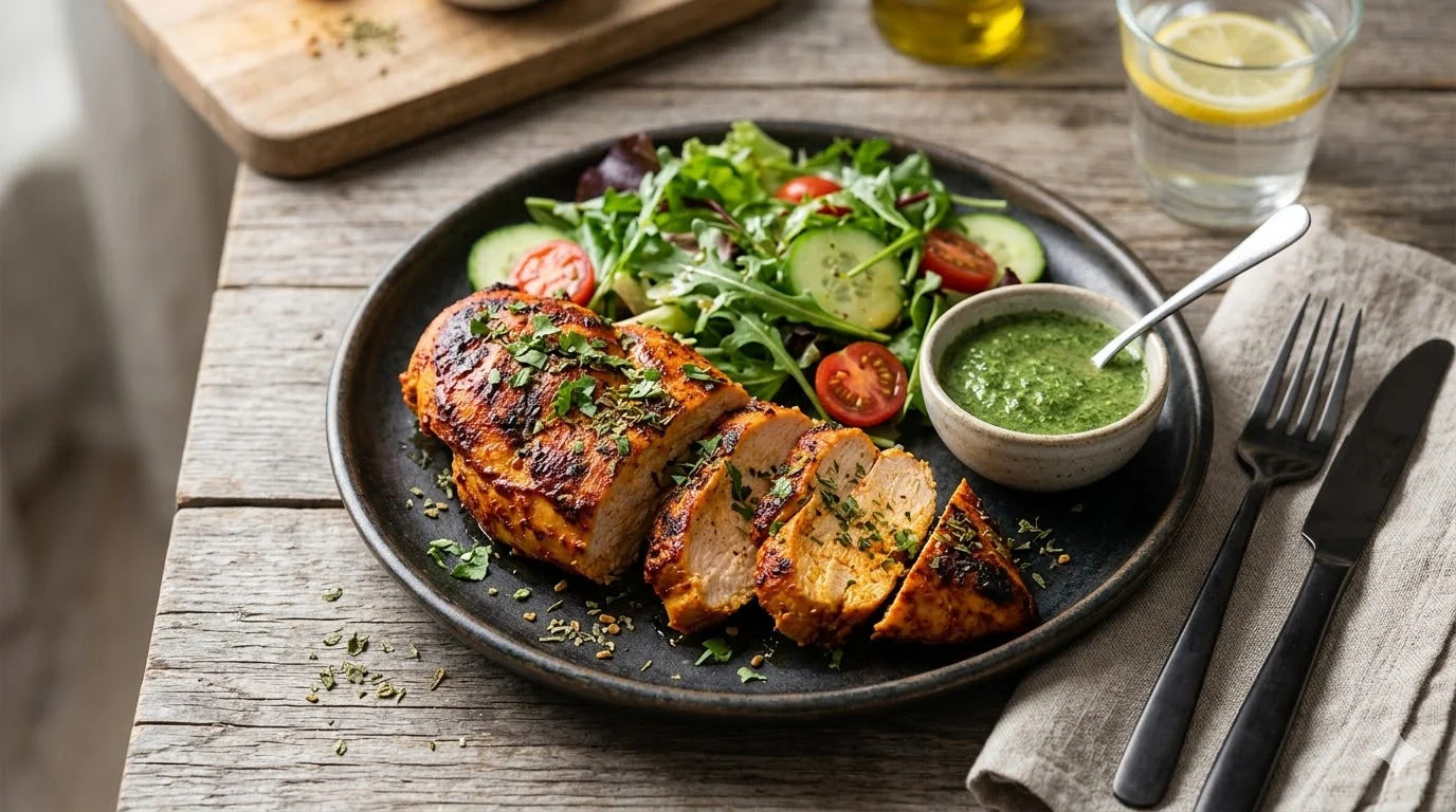Healthy Chicken Breast Recipe for Weight Loss & High-Protein Diets