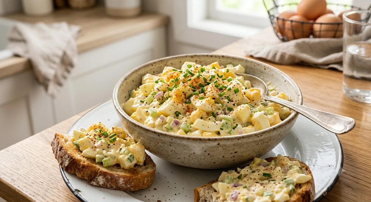 Egg Salad Recipe for High Protein Meals