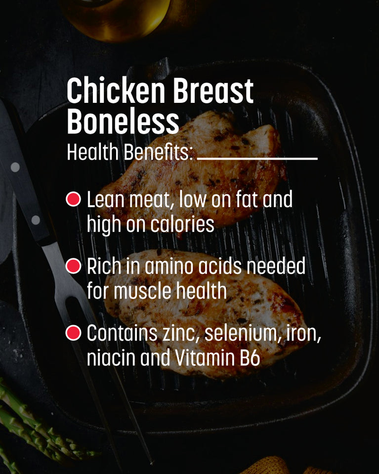 Chicken Breast Boneless - 500gm