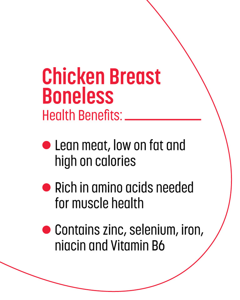 Chicken Breast Boneless - 500gm