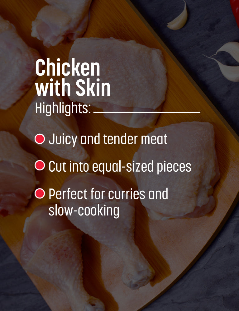 Chicken Curry Cut with Skin - 500gm