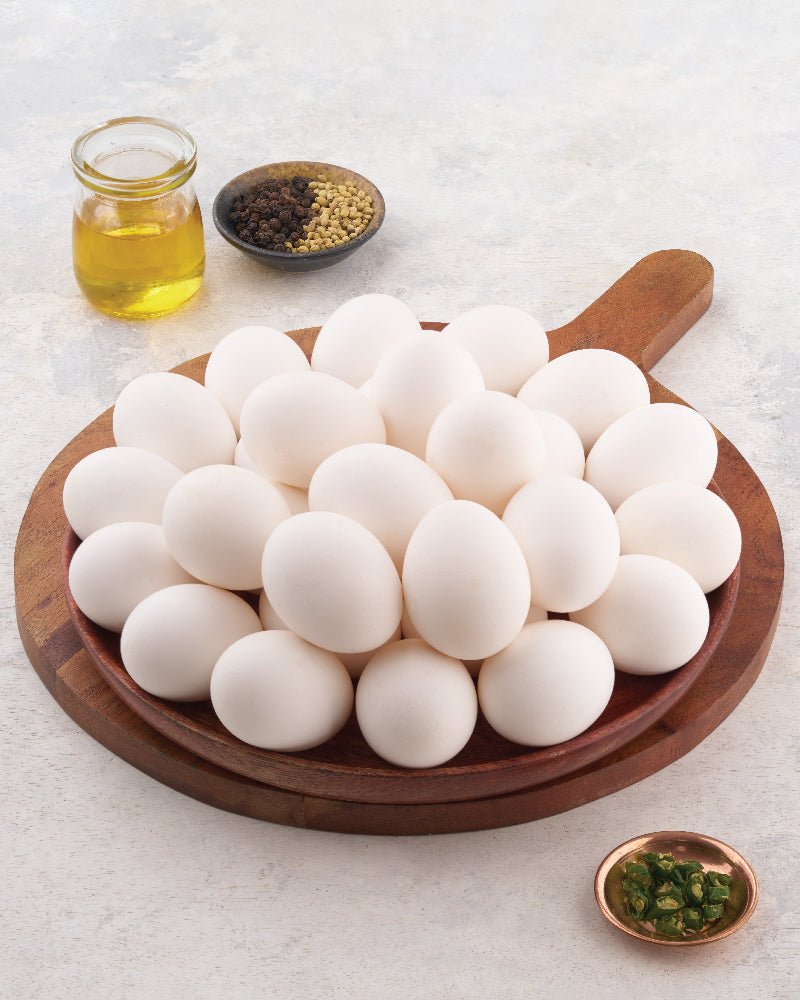 White Eggs - Pack of 30