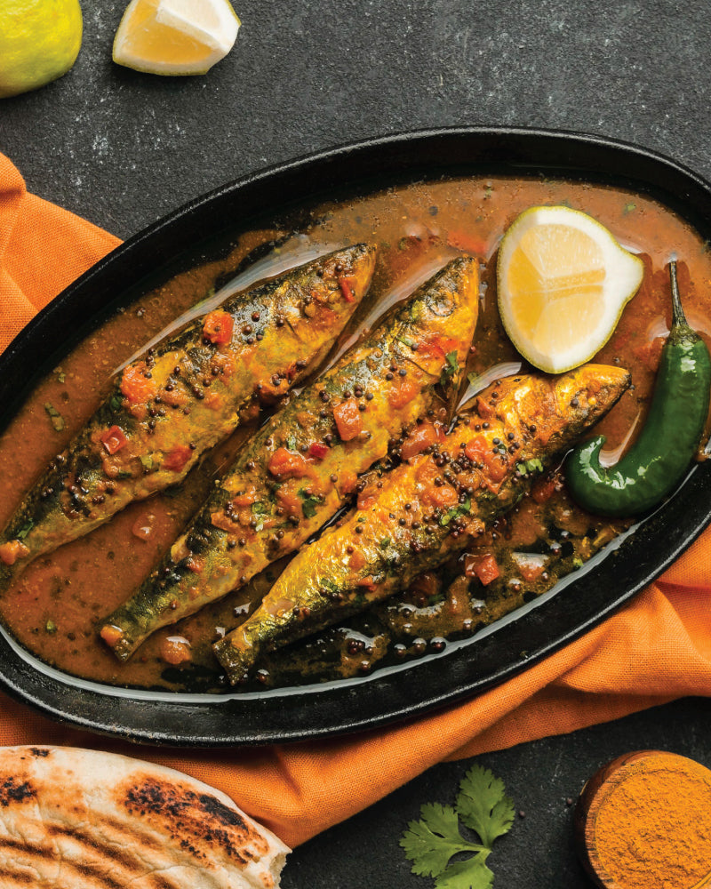 Mackerel Curry Cut with Head - 500 gm