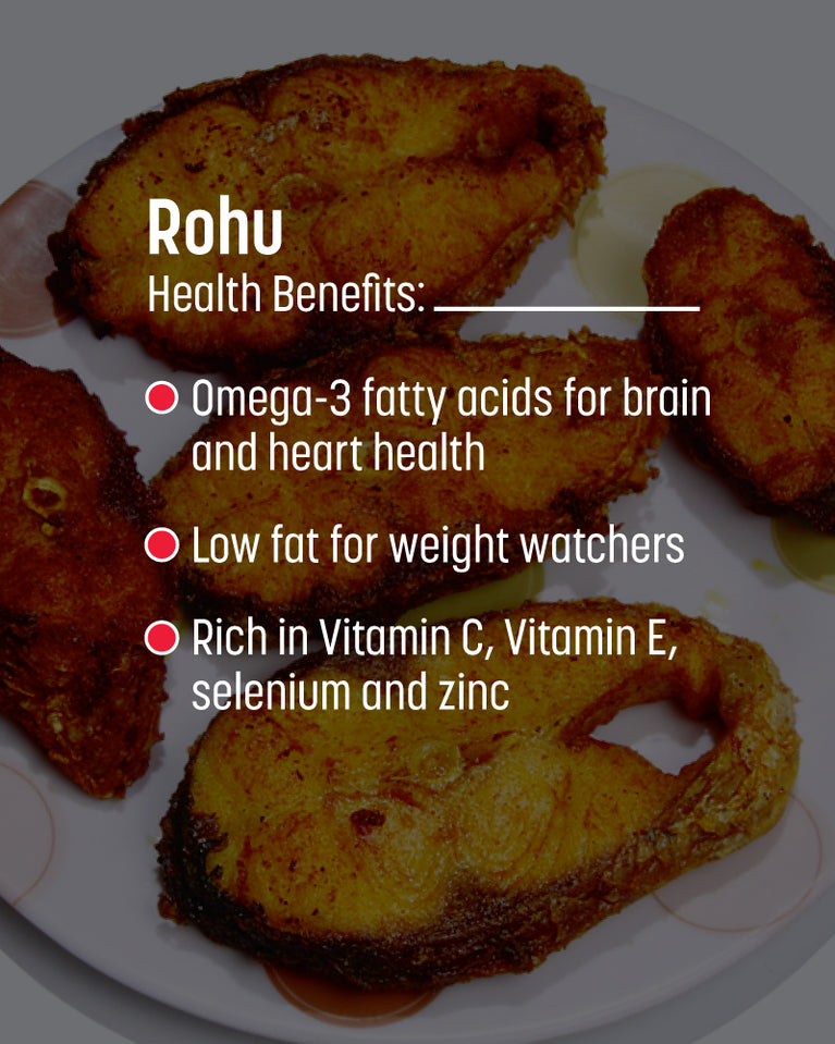 Rohu Steaks without Head - 500 gm