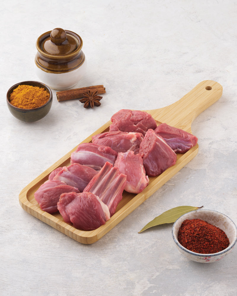 Mutton Shoulder Cut Pieces - Lamb - 500gm